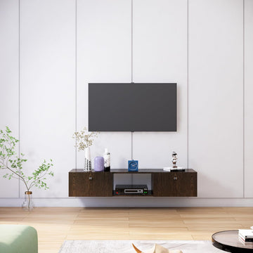 TV Unit for Living Room, Bedroom Unit Cabinet Wall Mount Ideal for TV Upto 30 to 65"