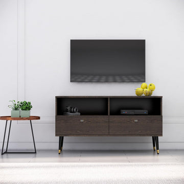 TV Unit for Living Room, Bedroom Unit Base Mount with Storage Ideal for TV Upto 65"