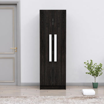 Wooden Almirah for Clothes, Door for Bedroom, 2 Door Wardrobe with 4 Shelves Huge Storage Space