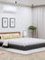 Modern Bed for Bedroom || Platform Bed with Designer Headboard || Engineered Wood Bed Without Storage