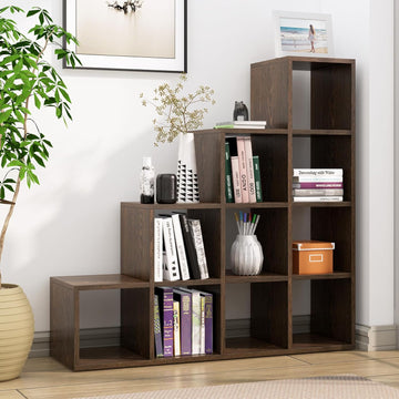 Book Shelf for Home Engineered Wood Bookshelf Multipurpose Study Room Home Decor