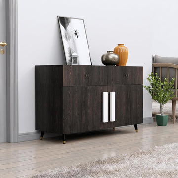Multipurpose Storage Cabinet for Living Room, Kitchen, Office, Sideboard Cabinet with 2 Drawer and 2 Door Storage