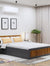 Modern Bed for Bedroom || Bed with Designer Headboard || Engineered Wood Bed with Storage