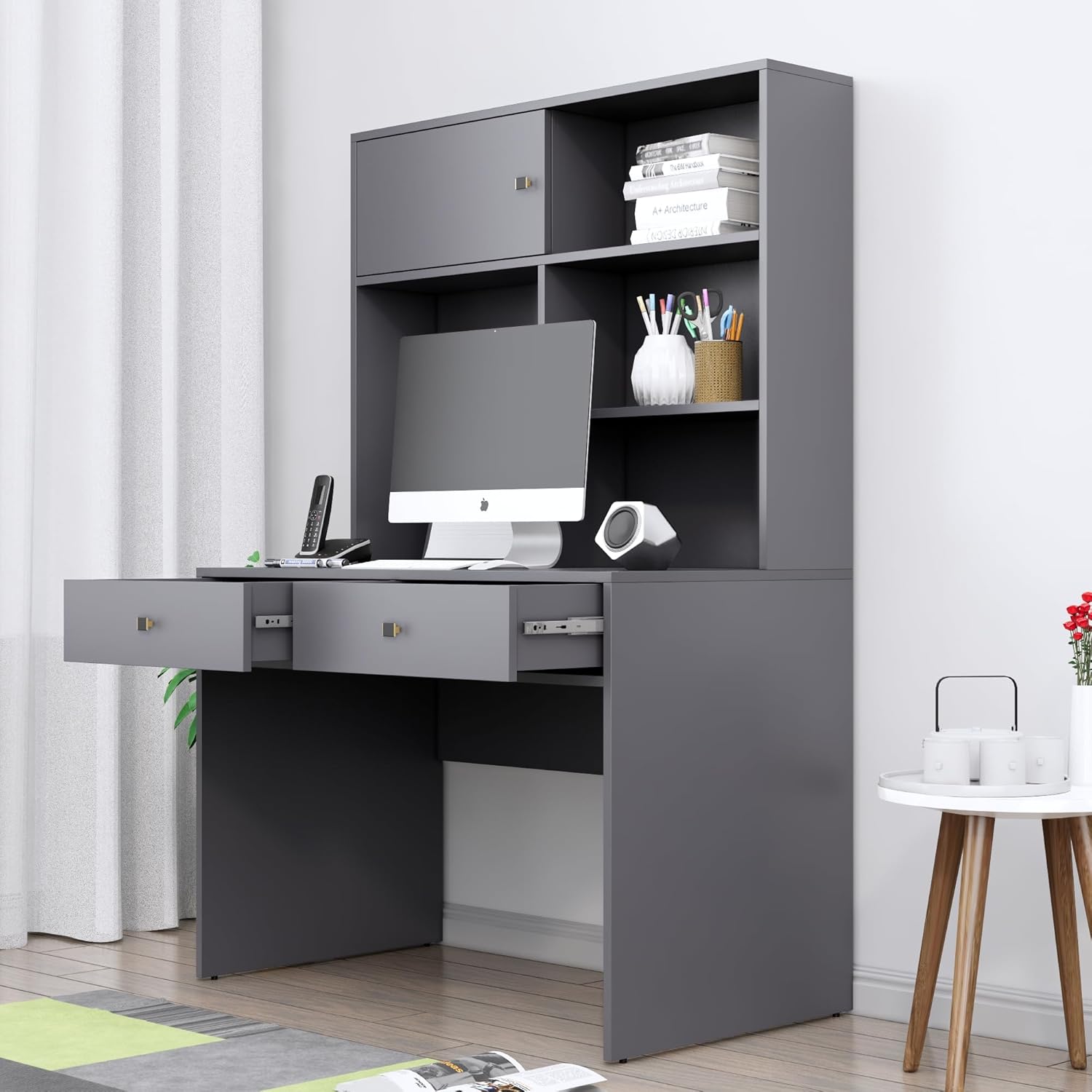 Study Table for Adults, Kids, Work from Home, Computer Table, Study Table for Students, Office Table, Engineered Wood