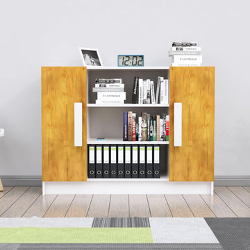 Book Shelf for Home, Engineered Wood Bookshelf for Home Decor, Storage Cabinet, Kitchen Cabinet, Display Cabinet for Books, Home Storage, Kitchen Storage