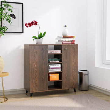 Book Shelf for Home Engineered Wood Bookshelf Multipurpose Study Room Home Decor Storage Rack Showcase Organizer for Living Room, Bedroom, Office